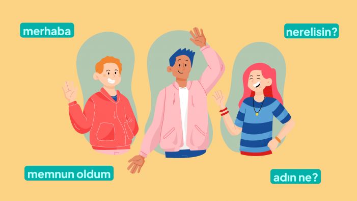 Встреча и приветствие на турецком языке